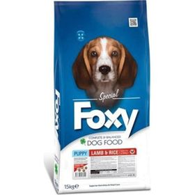 Foxy Kuzu Etli 15 kg Yavru Köpek Maması