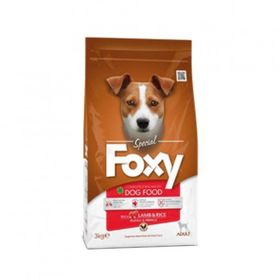 Foxy Kuzu Etli 3 kg Yetişkin Köpek Maması