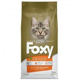 Foxy Tavuklu Pirinçli 1 kg Dökme Yetişkin Kedi Maması