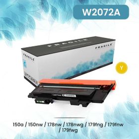 Fragile Sarı W2072A - 117A Uyumlu Muadil Toner