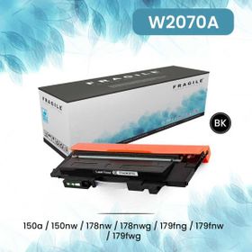 Fragile Siyah W2070A - 117A Uyumlu Muadil Toner