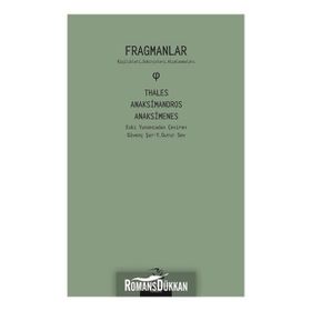 Fragmanlar - Anaksimandros Anaksimenes Thales