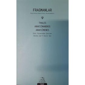 Fragmanlar: Kişilikleri-Doktrinleri-Alımlanmaları - Anaksimandros