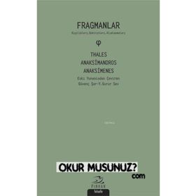 Fragmanlar - Ksenophanes