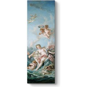 Francois Boucher - Venus On The Waves Tablosu