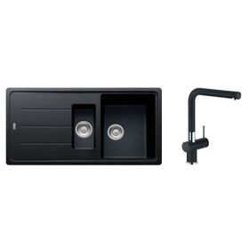 Franke Basis BFG 651 Nero Granit Evye