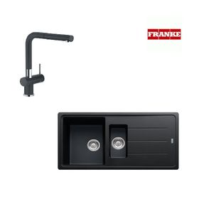 Franke Basis BFG 651 Nero Granit Evye