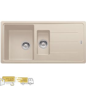 Franke Basis BFG 651 Sahara 1,5 Gözlü Sağ/Sol Damlalıklı Evye