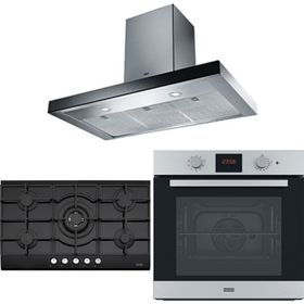 Franke Fcr 925 Tc BK/XS/900 Black/inox Davlumbaz Fhng 905 4g Tc Bk C Black Ocak Fsl 86 H Xs Black/inox Fırın Ankastre Set
