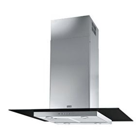 Franke FGL 915 I BK XS/900 Black Glass Inox Ada Tipi Davlumbaz