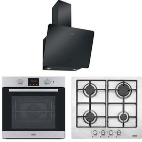 Franke FPJ 615 V BK A - FHNL 604 4G XS E - FSL 82 H XS 3'lü Inox Ankastre Set