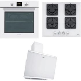 Franke FPJ 615 WH A - FHNS 604 2'li Beyaz Ankastre Set