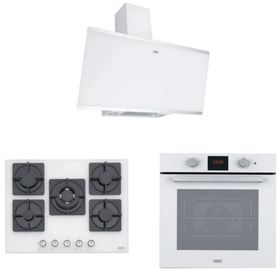 Franke FPJ 915 V WH/SS - FHNS 705 4G TC WH C - FSL 86 H WH Beyaz 3'lü Ankastre Set