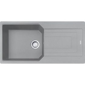 Franke Fragranit Urban Ubg 611-100 Stone Grey Tekgözlü+Active Plus Doccia Stone Grey Evye Armatür