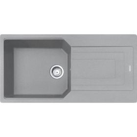 Franke Fragranit Urban Ubg 611-100 Stone Grey Tekgözlü+Active Plus Doccia Stone Grey Evye Armatür