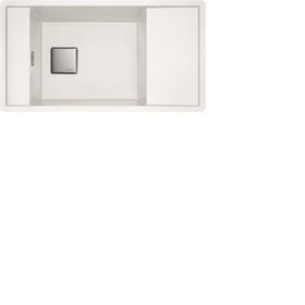 Franke Fresno FSG 611-88 Bianco Tek Gözlü Damlalıksız Renkli Eviye
