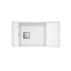 Franke Fresno FSG 611-88 Bianco Tek Gözlü Damlalıksız Renkli Eviye