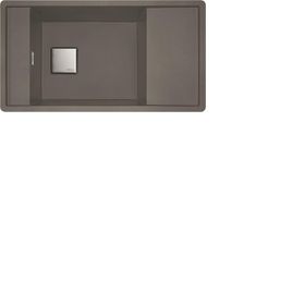 Franke Fresno FSG 611-88 Stone Grey Tek Gözlü Damlalıksız Renkli Eviye