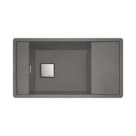 Franke Fresno FSG 611-88 Stone Grey Tek Gözlü Damlalıksız Renkli Eviye