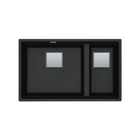 Franke KNG 160-46-21 Kubus 2 Nero Granit Eviye