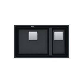 Franke KNG 160-46-21 Kubus 2 Nero Granit Eviye