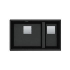 Franke KNG 160-46-21 Kubus 2 Nero Granit Eviye
