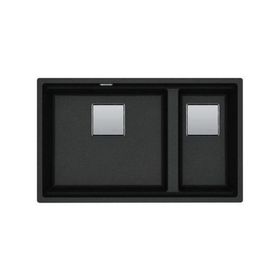 Franke KNG 160-46-21 Kubus 2 Nero Granit Eviye