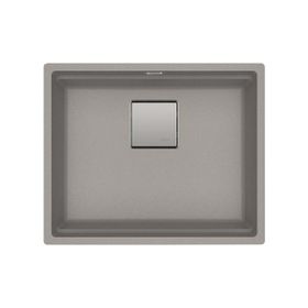Franke Kubus 2 Kng 110-52 Stone Grey Tek Gözlü Damlalıksız Renkli Eviye