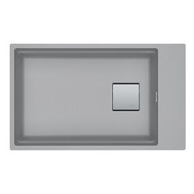 Franke Kubus 2 Kng 110-62 Stone Grey Tek Gözlü Damlalıksız Renkli Eviye
