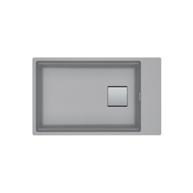 Franke Kubus 2 Kng 110-62 Stone Grey Tek Gözlü Damlalıksız Renkli Eviye