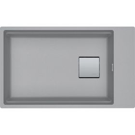 Franke Kubus 2 Kng 110-62 Stone Grey Tek Gözlü Damlalıksız Renkli Eviye