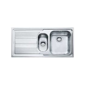 Franke Logicaline LLL 651 Sol Damlalıklı Dekorlu Paslanmaz Çelik Eviye