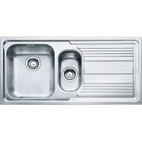 Franke Logicaline LLL 651 Sol Damlalıklı Dekorlu Paslanmaz Çelik Eviye