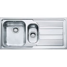 Franke Logicaline LLL 651 Sol Damlalıklı Dekorlu Paslanmaz Çelik Eviye