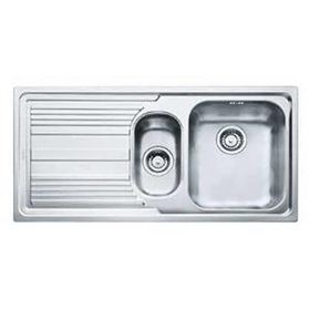 Franke Logicaline LLL 651 Sol Damlalıklı Dekorlu Paslanmaz Çelik Eviye