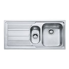 Franke Logicaline LLL 651 Sol Damlalıklı Dekorlu Paslanmaz Çelik Eviye