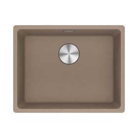Franke Maris MRG 110-52 Stone Grey Tek Gözlü Sabuluk ve Armatürlü Damlalıksız Granit Eviye Seti