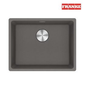 Franke Maris MRG 110-52 Stone Grey Tek Gözlü Sabuluk ve Armatürlü Damlalıksız Granit Eviye Seti