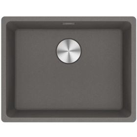Franke Maris MRG 110-52 Stone Grey Tek Gözlü Sabuluk ve Armatürlü Damlalıksız Granit Eviye Seti