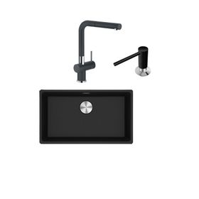 Franke Maris MRG 210 110 72 Nero Granit Eviye