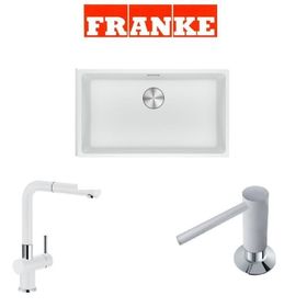 Franke Maris MRG 210 110 72 White Polar Fragranite Eviye