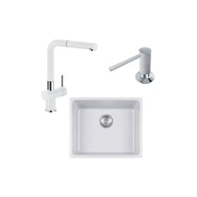 Franke Maris MRG 210/110 52 Bianco Granit Eviye Seti