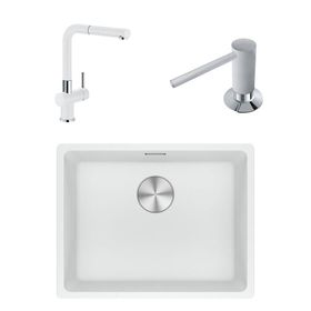 Franke Maris MRG 210/110 52 Bianco Granit Eviye Seti