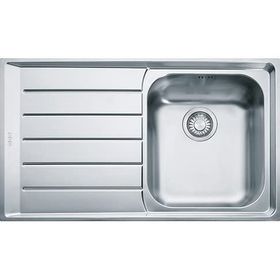 Franke Neptun NET 611 Sol Damlalıklı Mikrodekorlu Paslanmaz Çelik Eviye
