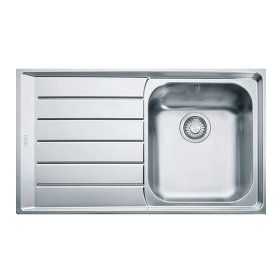 Franke Neptun NET 611 Sol Damlalıklı Mikrodekorlu Paslanmaz Çelik Eviye