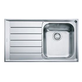 Franke Neptun NET 611 Sol Damlalıklı Mikrodekorlu Paslanmaz Çelik Eviye