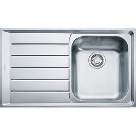 Franke Neptun NET 611 Sol Damlalıklı Mikrodekorlu Paslanmaz Çelik Eviye