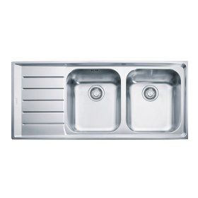 Franke Neptun NET 621 Sağ Damlalıklı Mikrodekorlu Paslanmaz Çelik Eviye