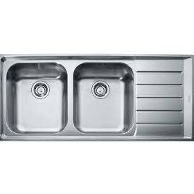 Franke Neptun NET 621 Sağ Damlalıklı Mikrodekorlu Paslanmaz Çelik Eviye