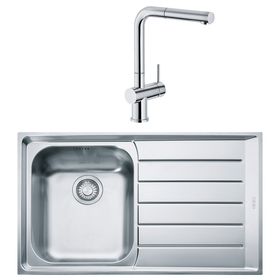 Franke Neptun NEX 611 Sağ Damlalıklı Paslanmaz Çelik Eviye